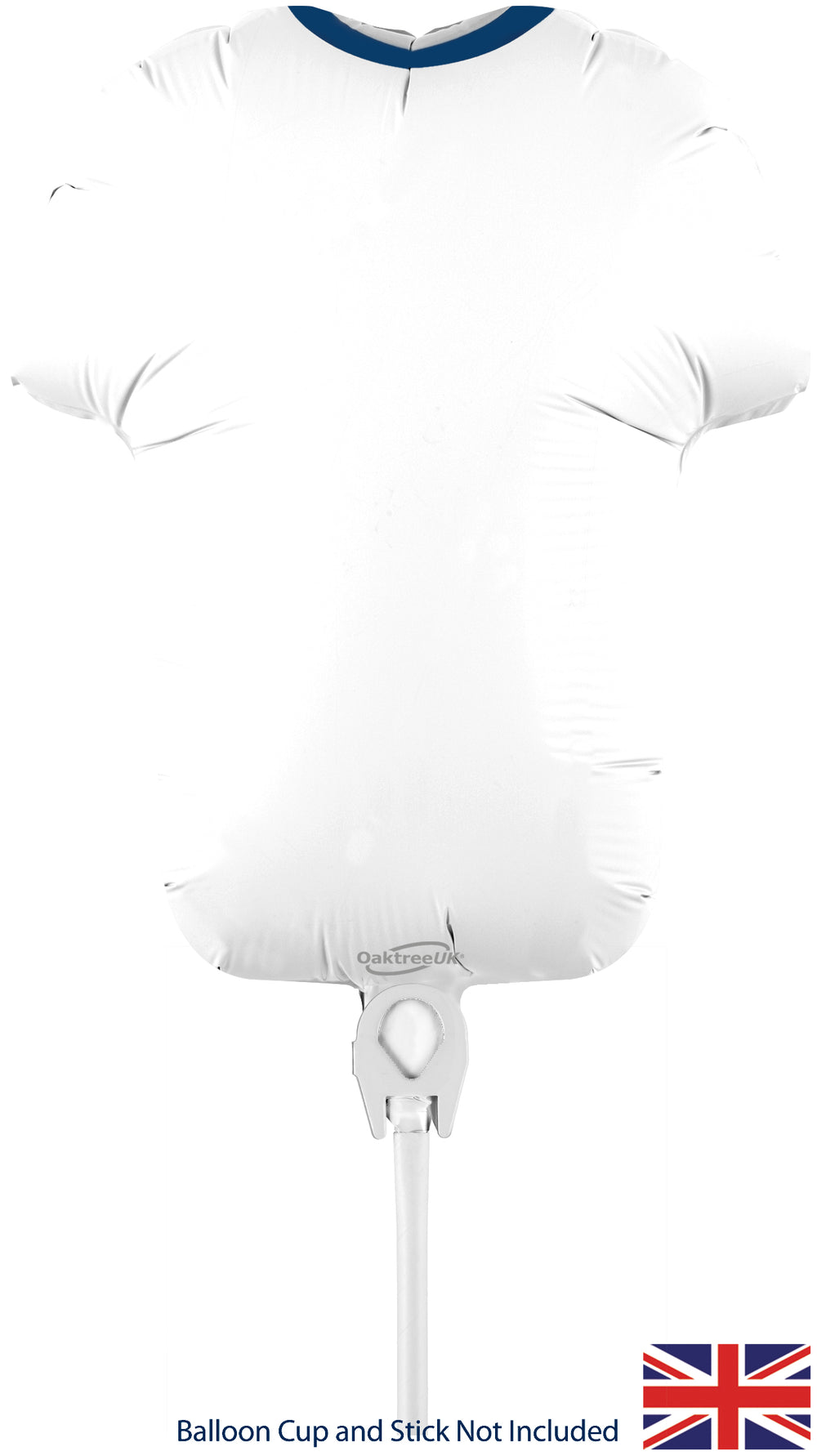 Oaktree Sports Shirt White/Blue Metallic
