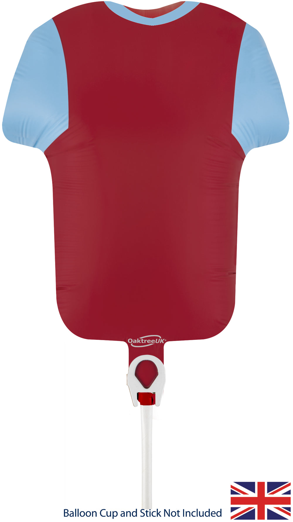 Oaktree Sports Shirt Blue/Claret Metallic