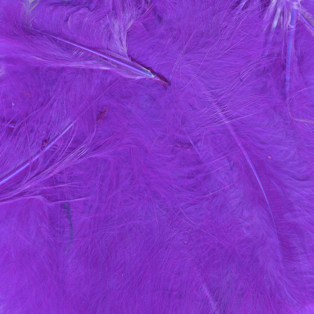 Eleganza Purple Craft Feathers