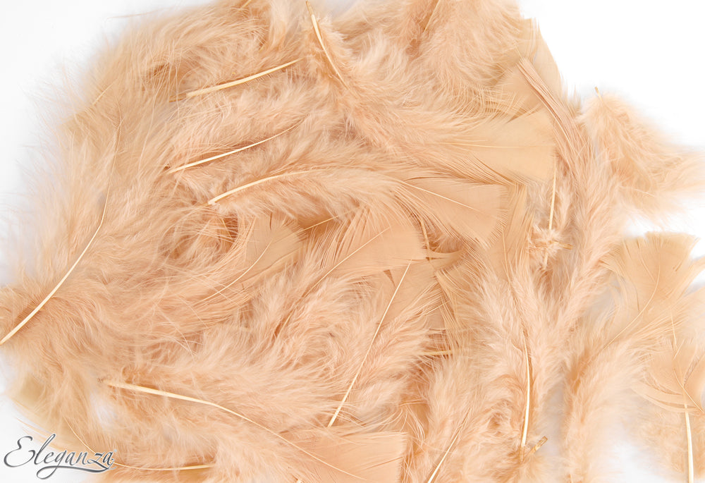 Eleganza Blush Craft Feathers