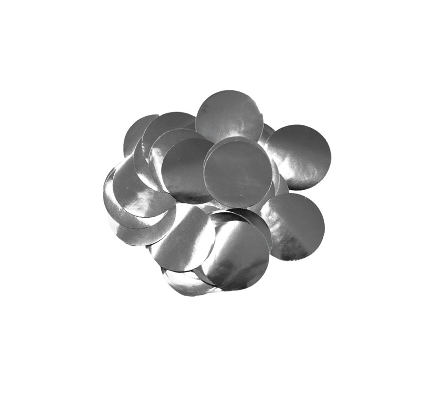 Oaktree Metallic Silver Foil Confetti