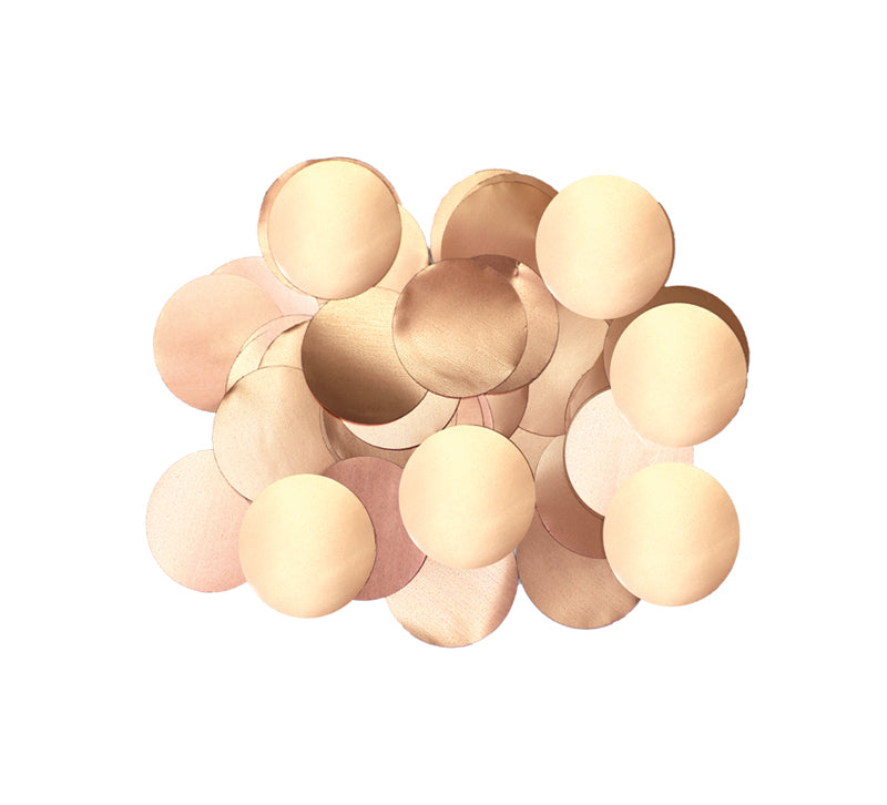 Oaktree Metallic Rose Gold Foil Confetti
