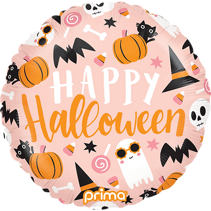 Prima Round Happy Halloween Cute Icons