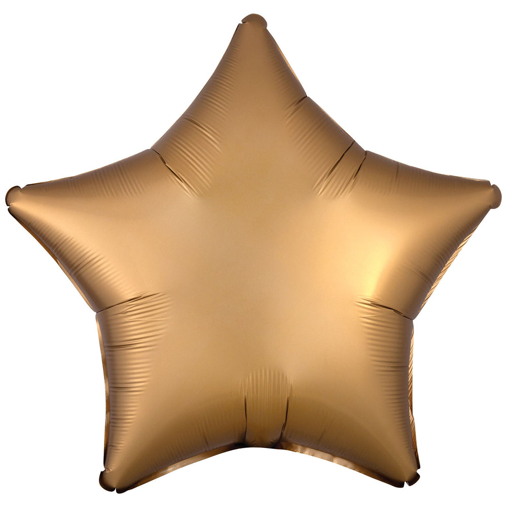 Amscan Silk Lustre Gold Star Foil