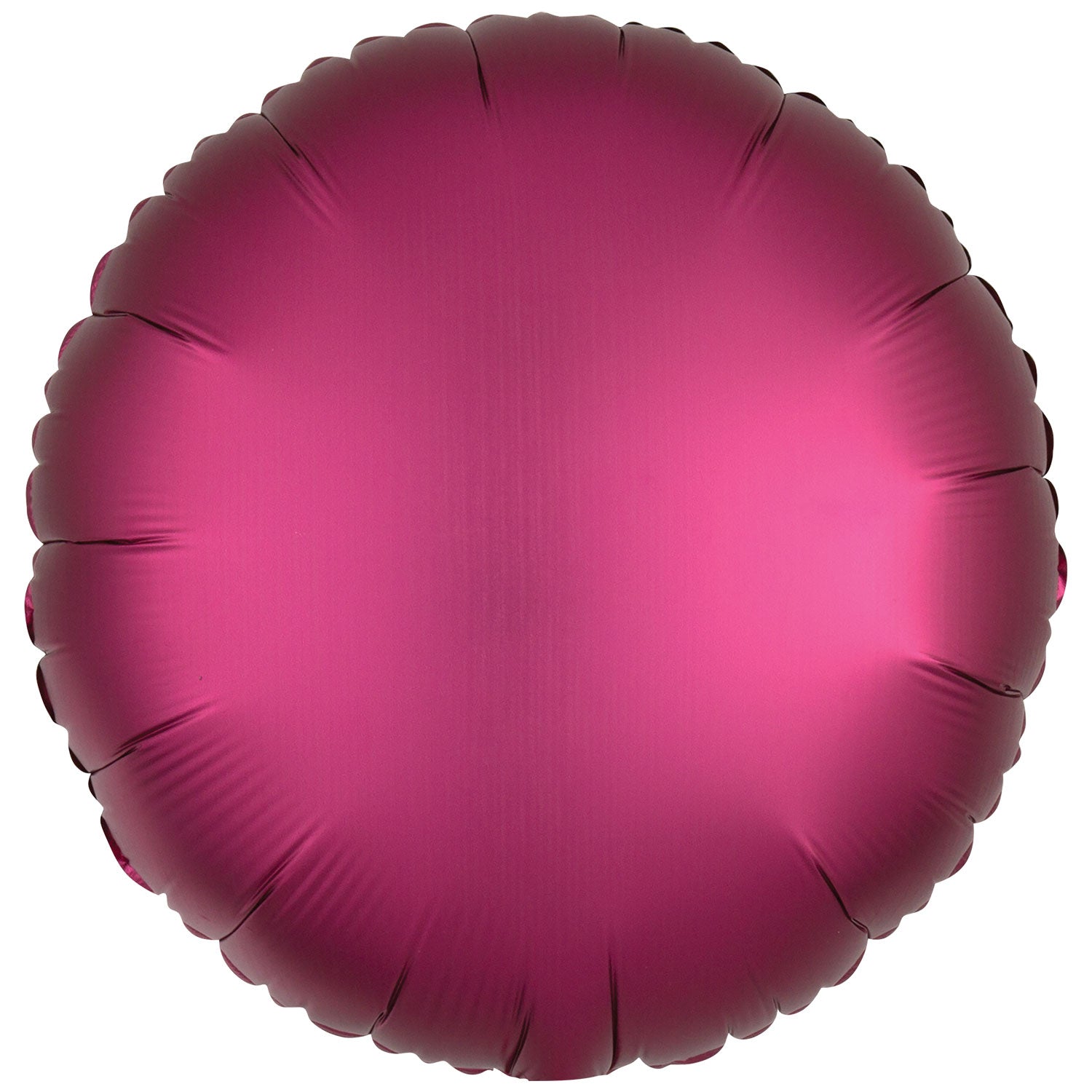 Amscan Silk Lustre Pomegranate Circle Foil