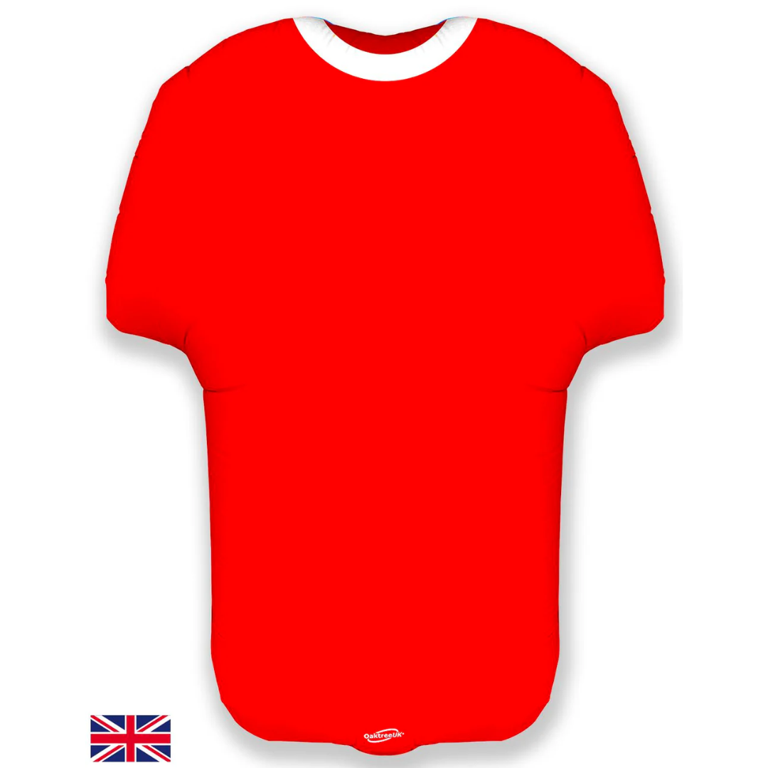 Oaktree Sports Shirt Red Metallic