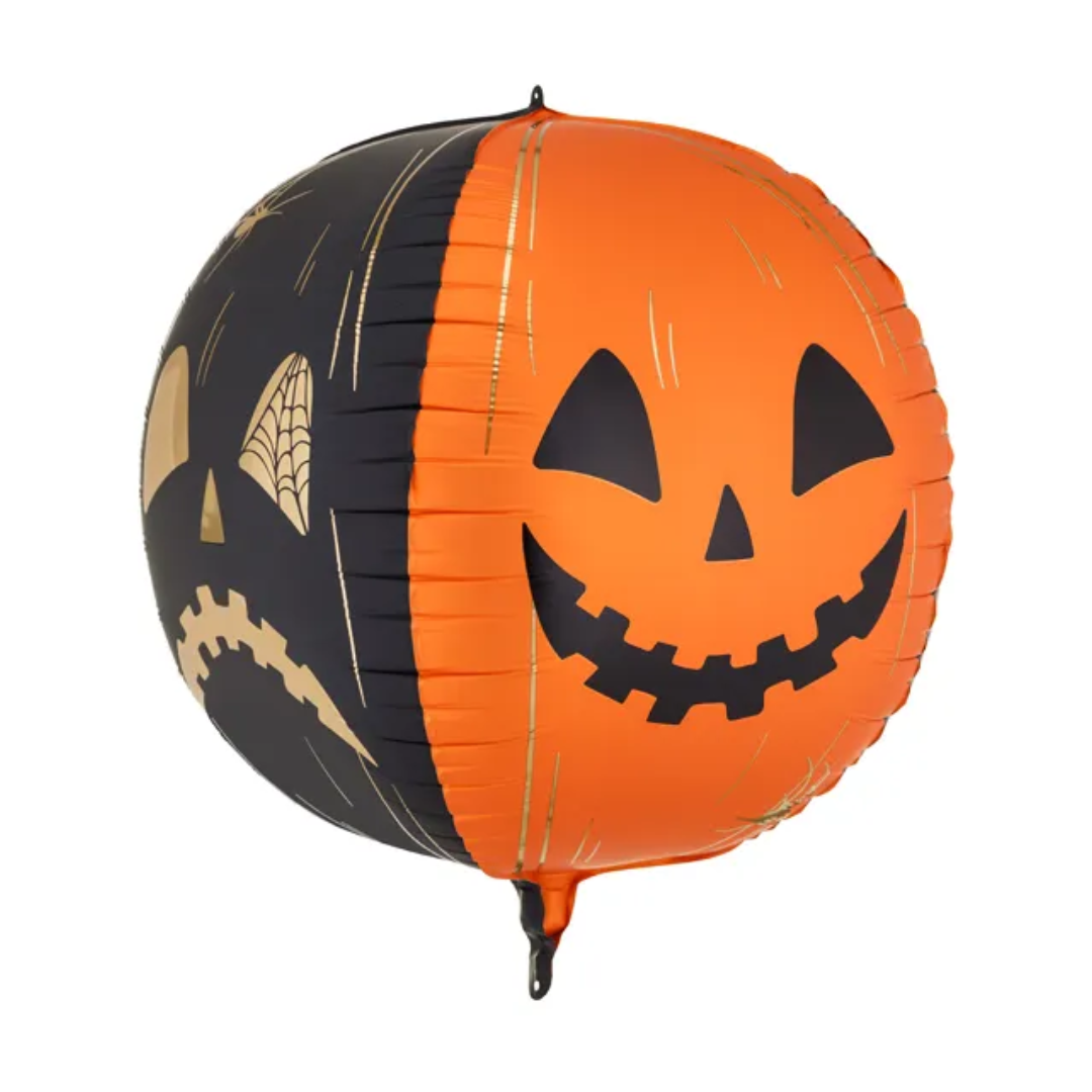 Party Deco Scary Pumpkin Sphere