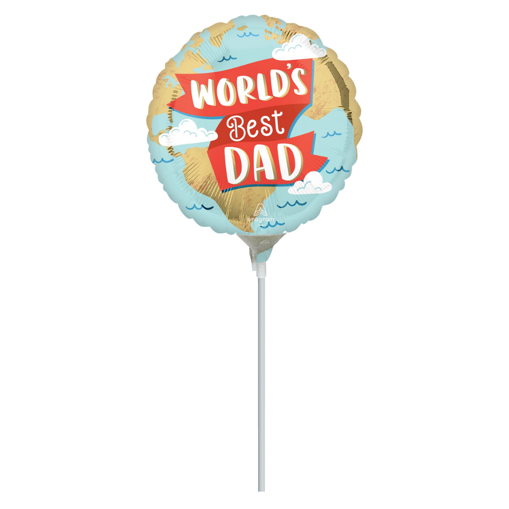 Anagram Mini Foil Worlds Best Dad