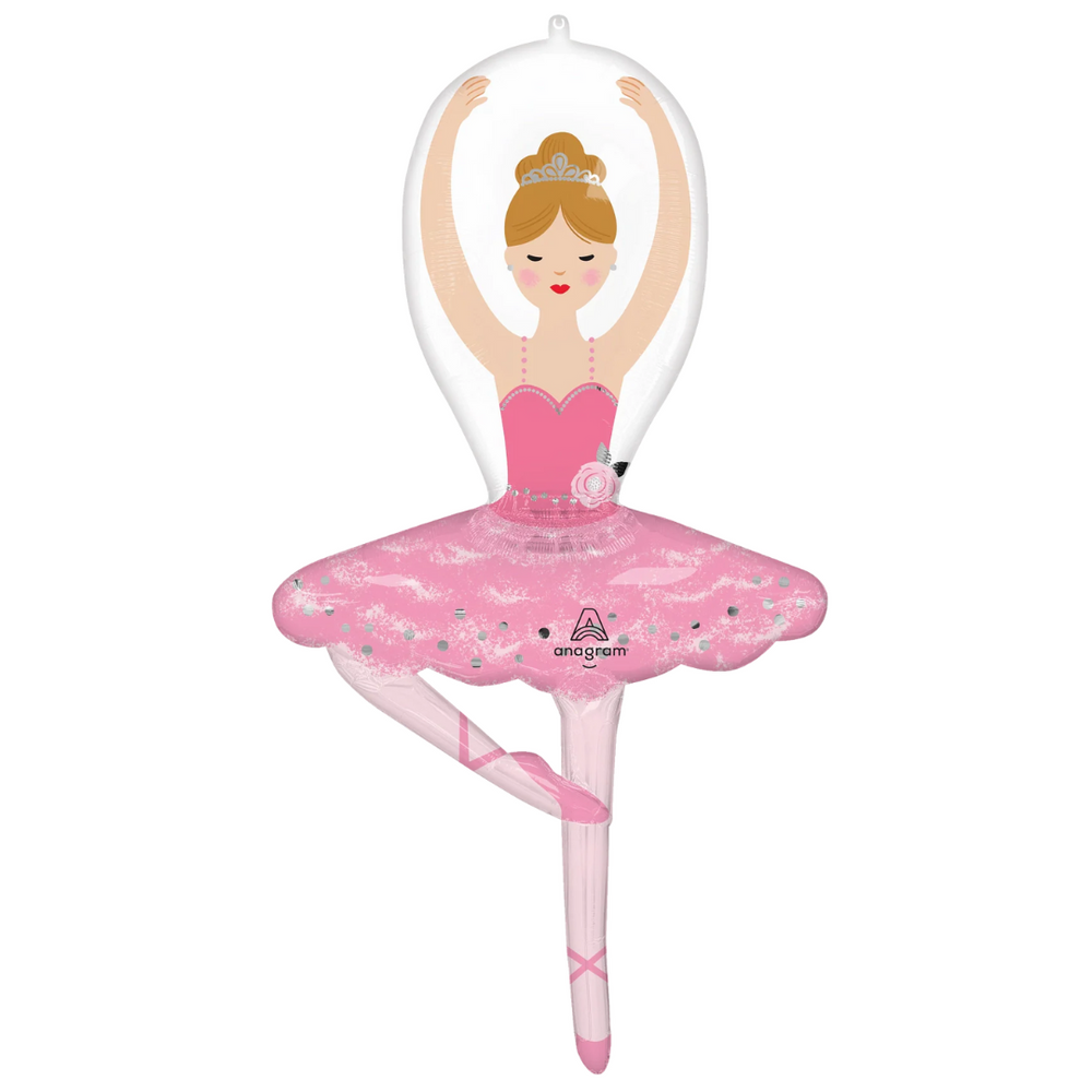Anagram Ballerina Girl Supershape Foil