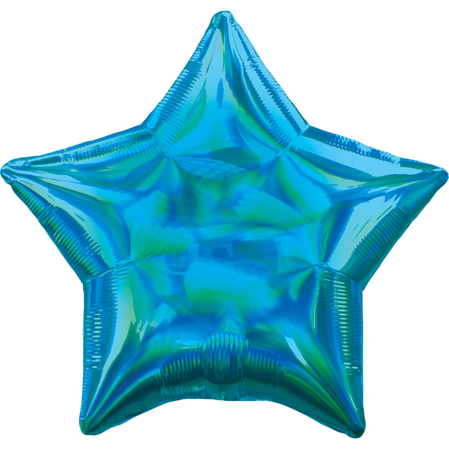 Anagram Cyan Iridescent Star Standard HX Foil