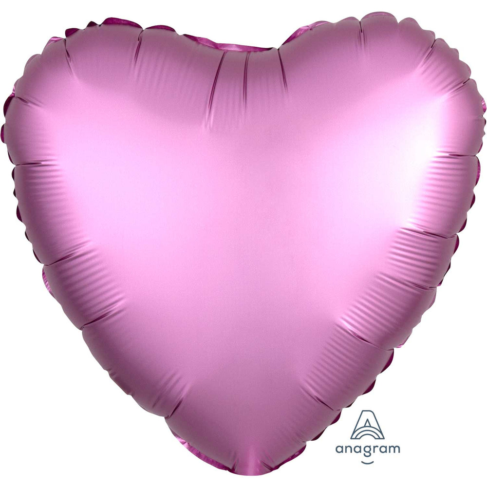 Anagram Flamingo Heart Satin Luxe Standard HX Foil