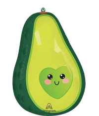 Anagram Food Friends Avocado Foil - back