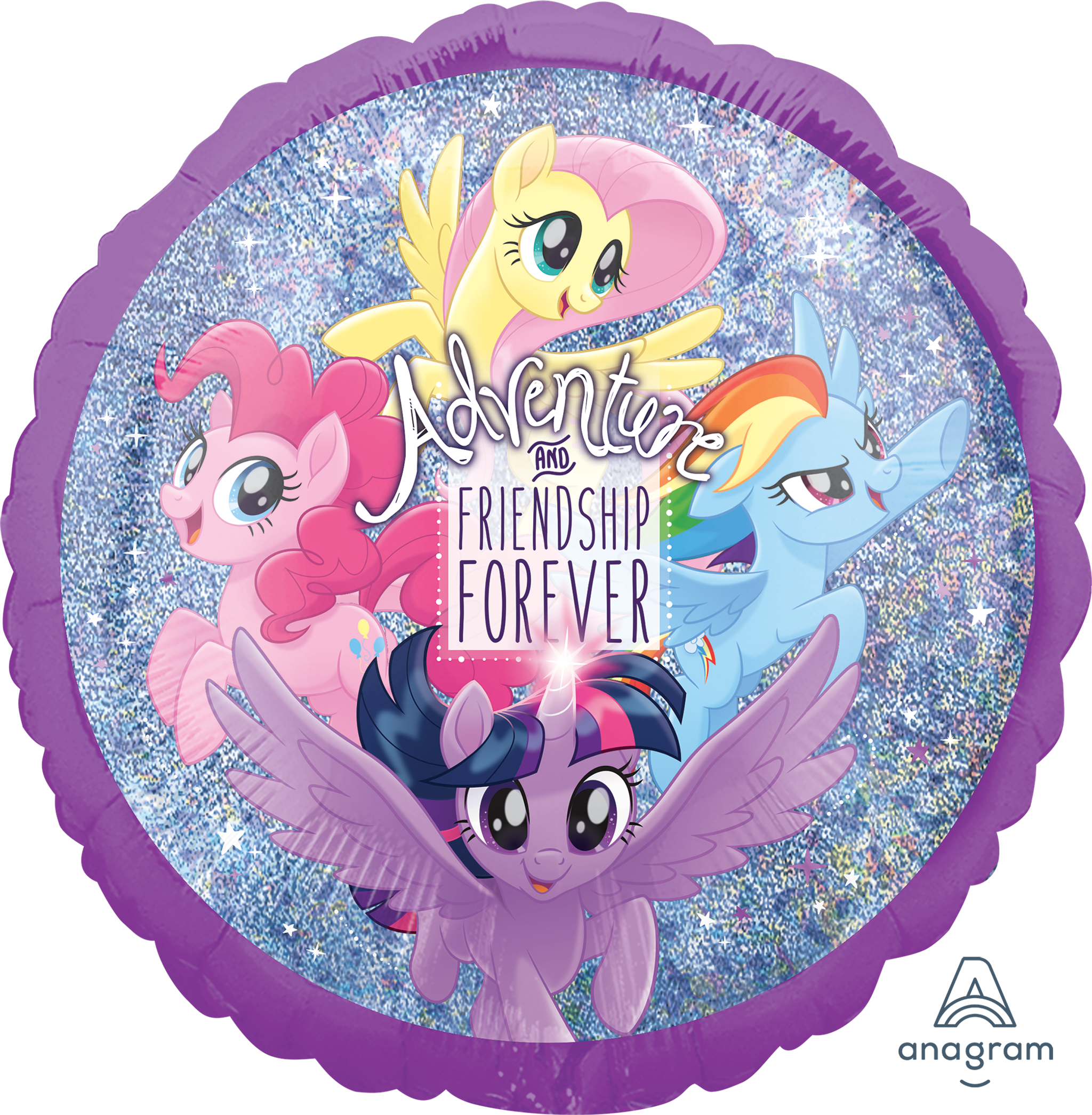 Anagram Holographic My Little Pony Friendship Adventure Foil