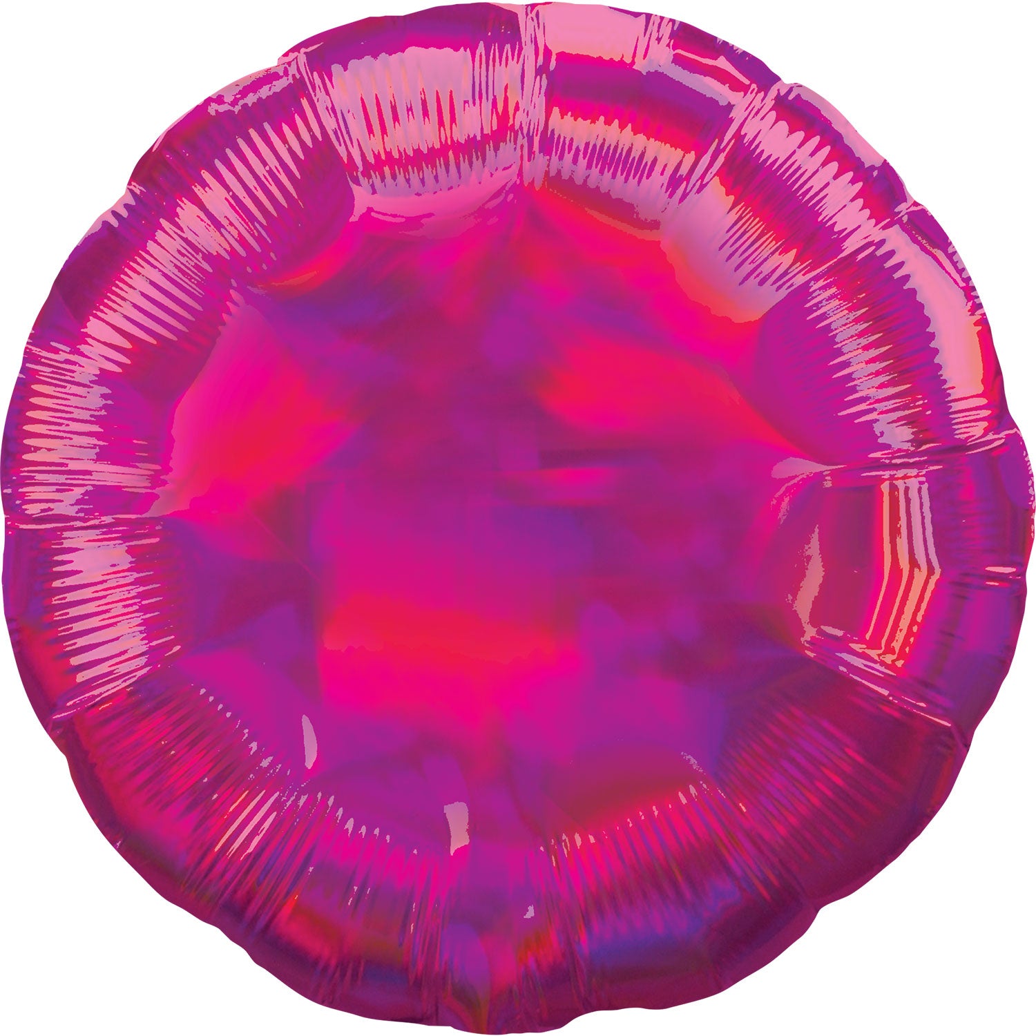 Anagram Magenta Iridescent Circle Standard HX Foil