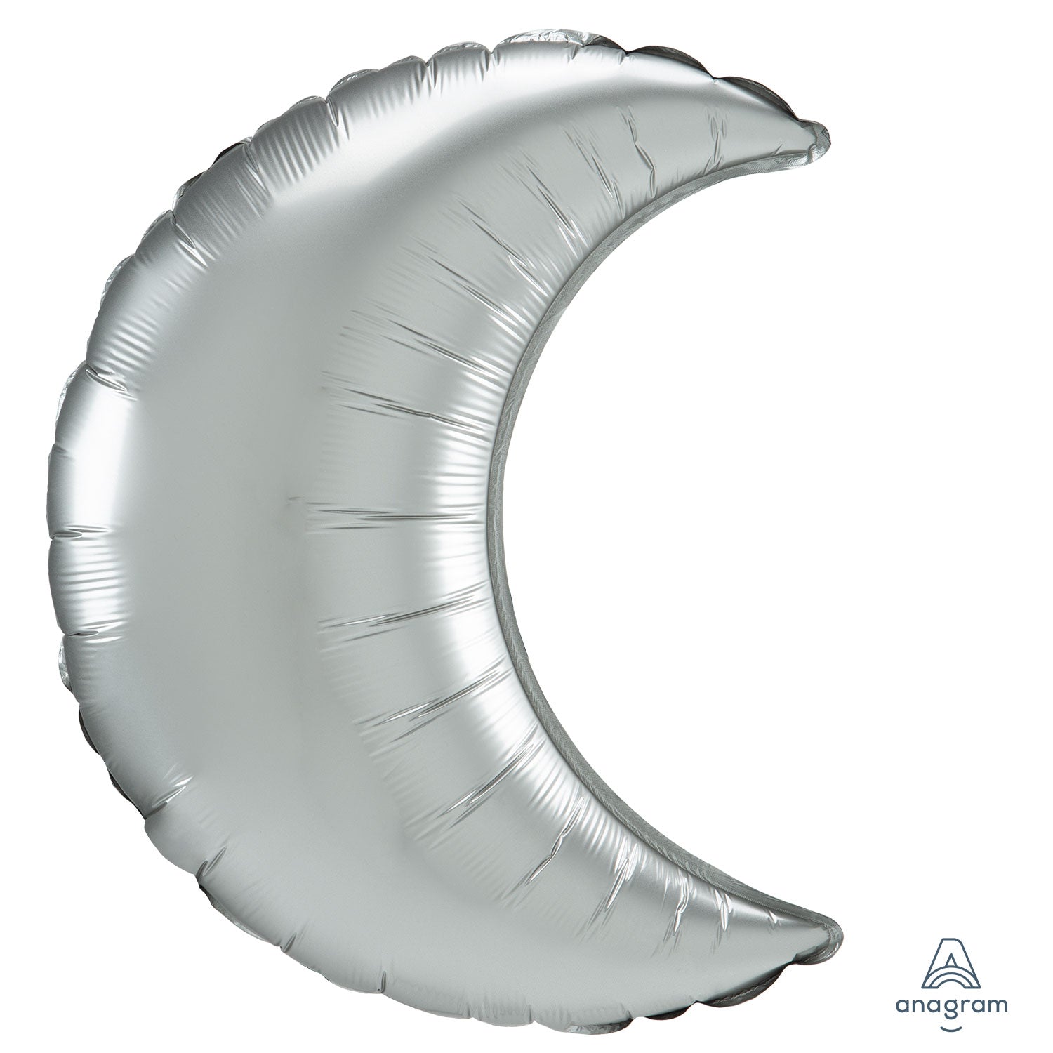Anagram Platinum Satin Luxe Crescent Foil