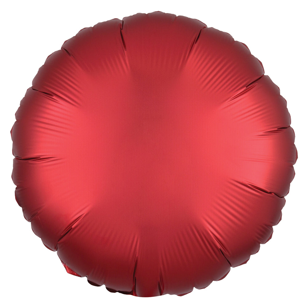 Anagram Satin Luxe Sangria Circle Standard HX Foil