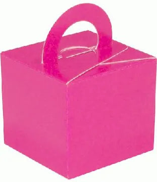Balloon Weight Boxes - Fuchsia