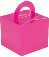 Balloon Weight Boxes - Fuchsia