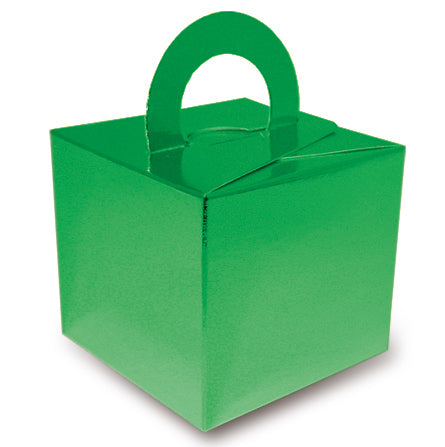Balloon Weight Boxes - Metallic Green