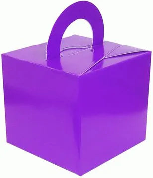 Balloon Weight Boxes - Purple