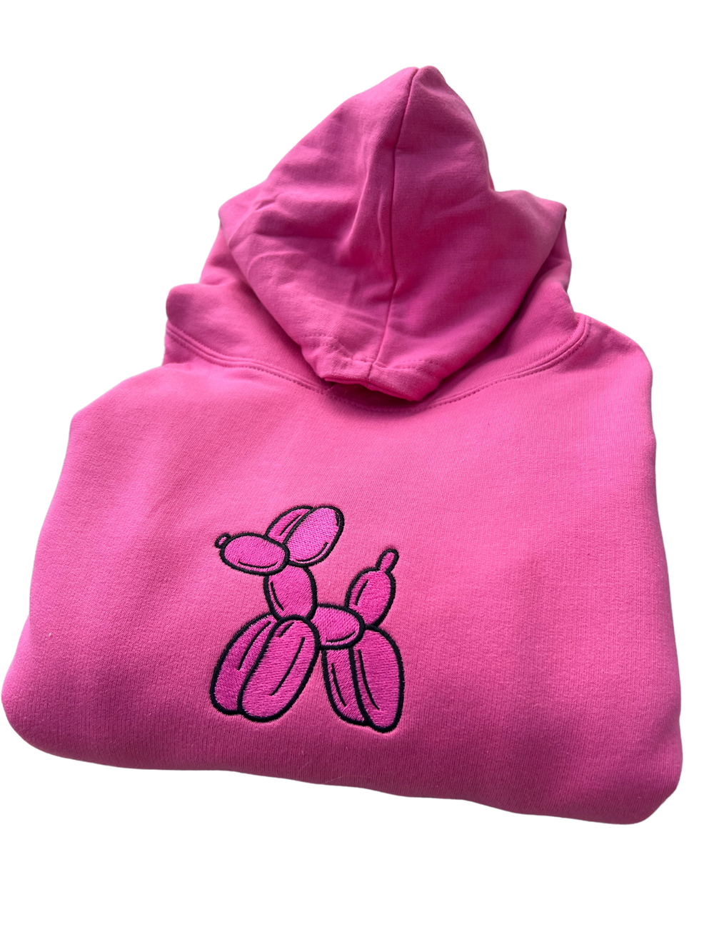 Balloon Dog Hoodie - Candy Floss Pink