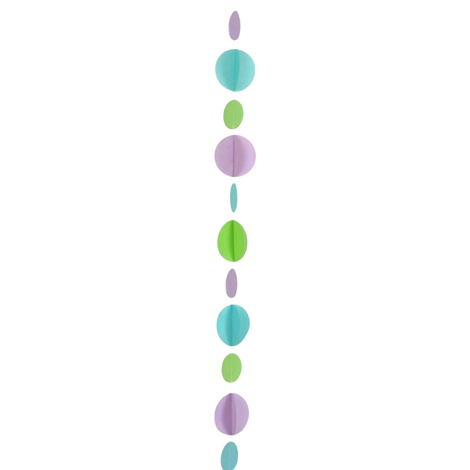 Circles Balloon Tails 1.2m - Teal