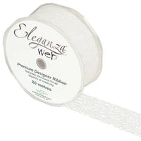 EleganzaWebRibbonWhite
