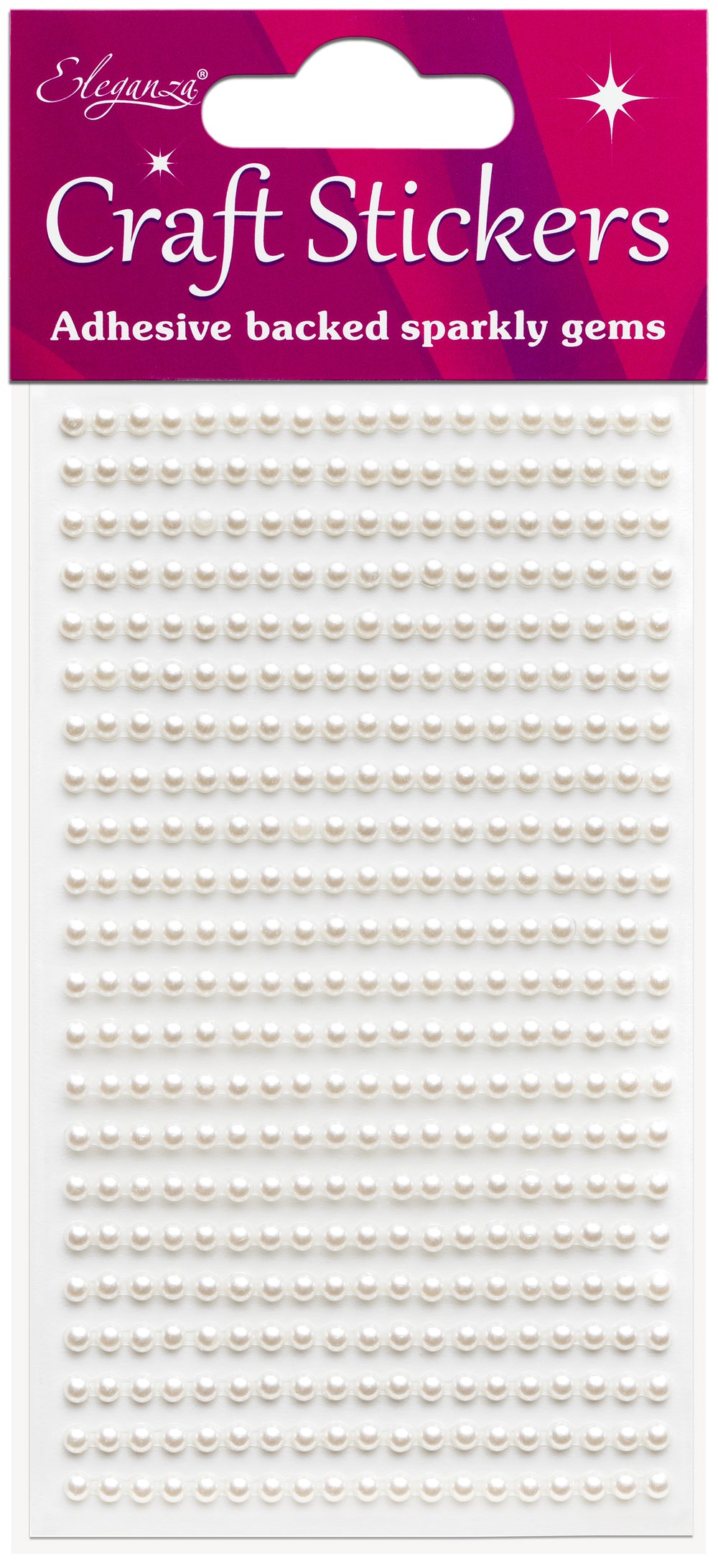 Eleganza Pearl Craft Stickers