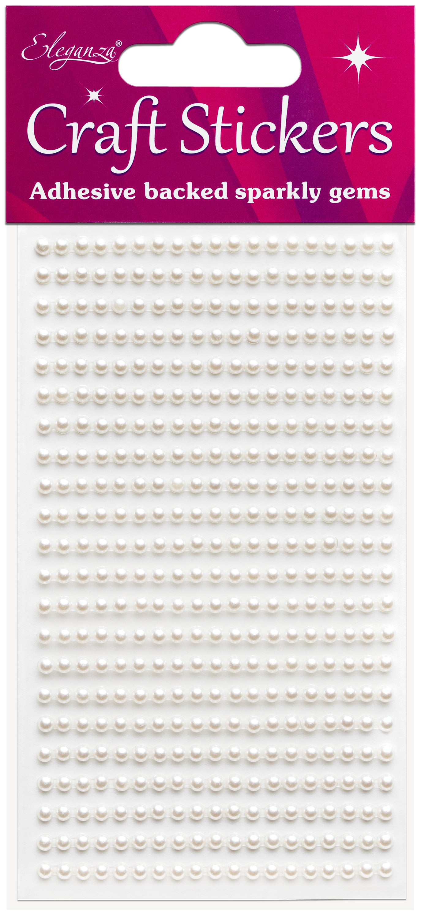 Eleganza Pearl Craft Stickers