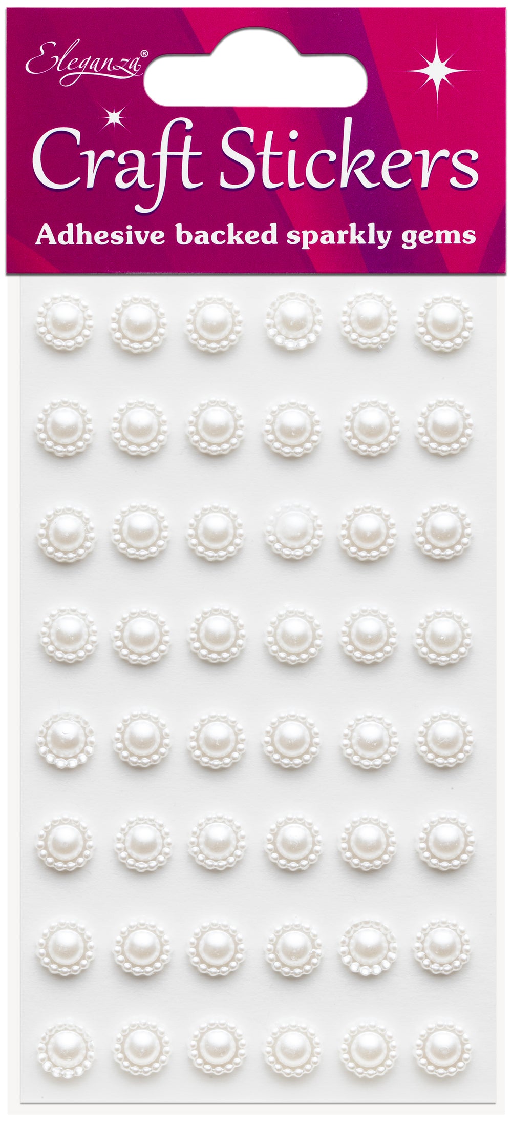 Eleganza Sun Pearl Craft Stickers