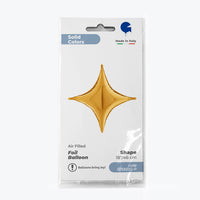 Grabo Deco-Concave Cross - Gold 1