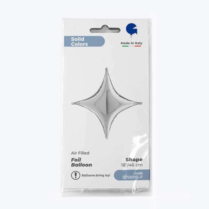 Grabo Deco-Concave Cross - Silver 1