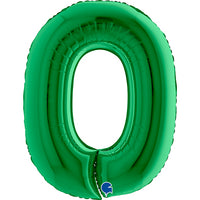 Grabo Green Foil Numbers 0