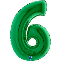 Grabo Green Foil Numbers 6