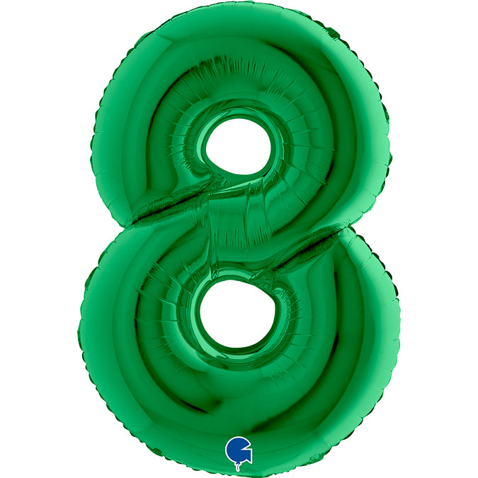 Grabo Green Foil Numbers 8