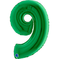 Grabo Green Foil Numbers 9