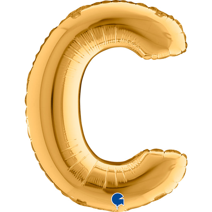 Grabo Mini Gold Foil Letter C