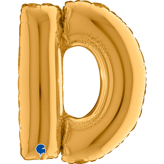 Grabo Mini Gold Foil Letter D