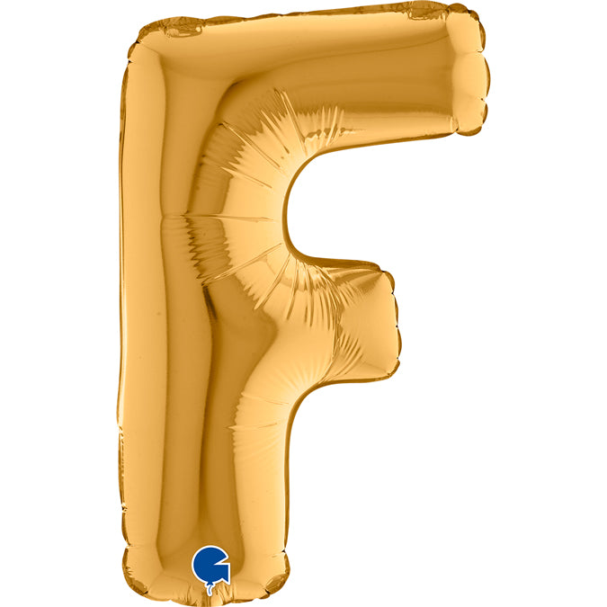 Grabo Mini Gold Foil Letter F