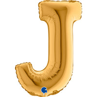 Grabo Mini Gold Foil Letter J