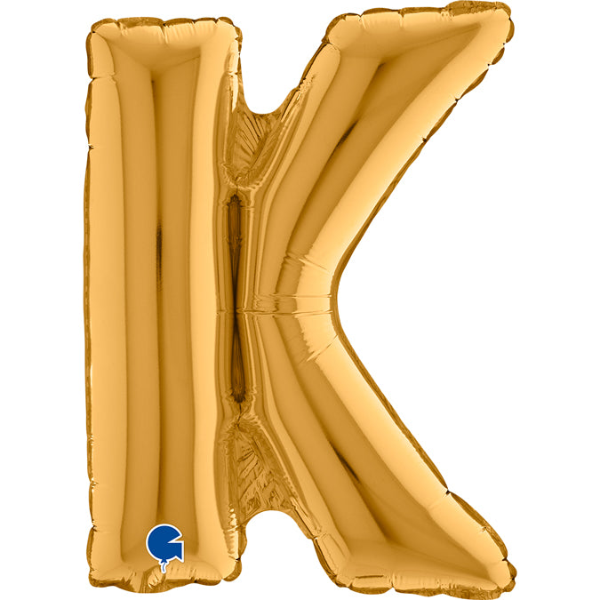 Grabo Mini Gold Foil Letter K