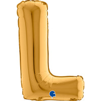 Grabo Mini Gold Foil Letter L