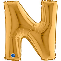 Grabo Mini Gold Foil Letter N