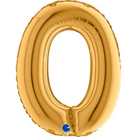 Grabo Mini Gold Foil Letter O
