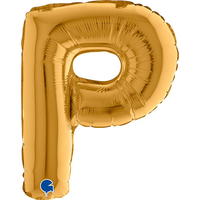 Grabo Mini Gold Foil Letter P
