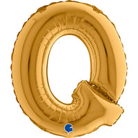 Grabo Mini Gold Foil Letter Q