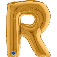 Grabo Mini Gold Foil Letter R