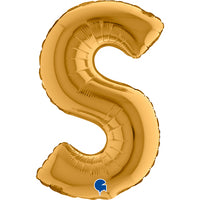 Grabo Mini Gold Foil Letter S