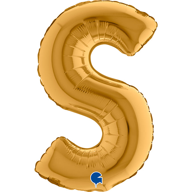 Grabo Mini Gold Foil Letter S
