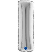 Grabo_Mini_Silver_Foil_Letter_I